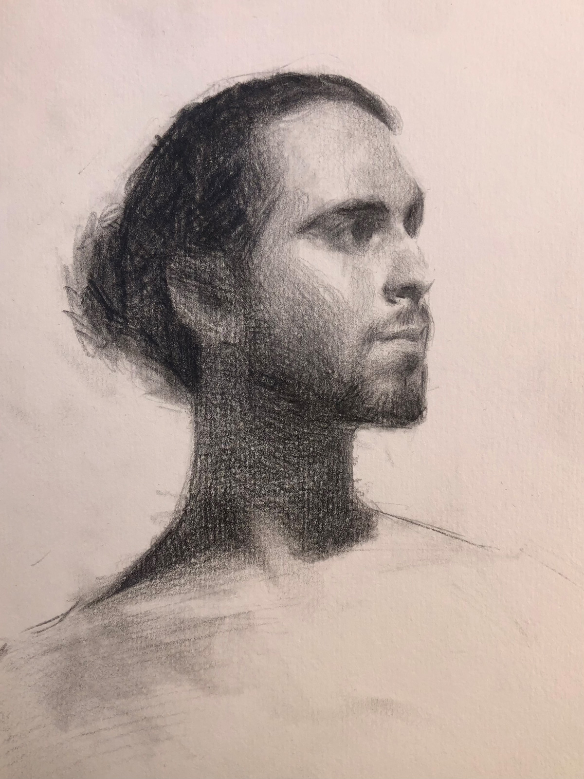 Portrait study from life Portrait study from life
